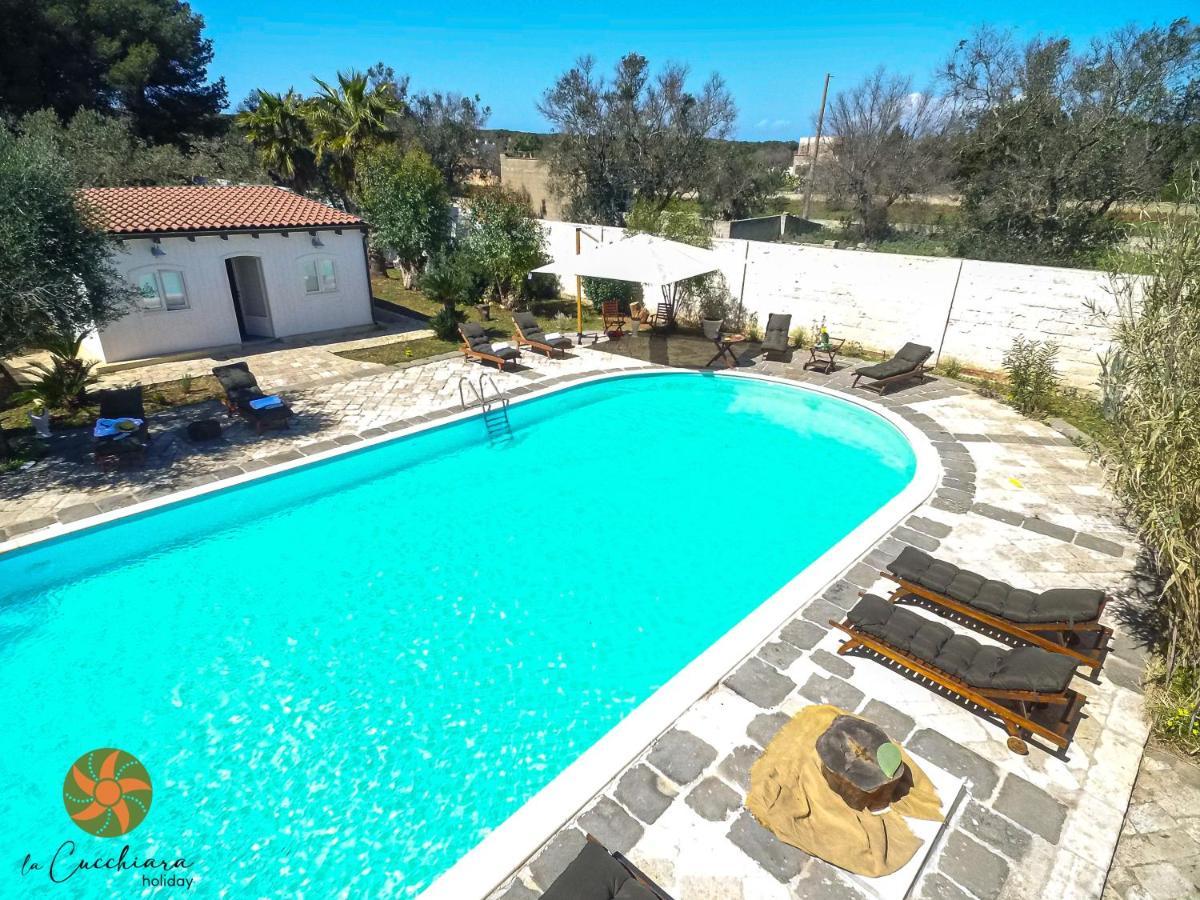 Villa Dimora La Cucchiara - Pool - Garden - Parking In Porto Selvaggio Santa Caterina  Exterior foto
